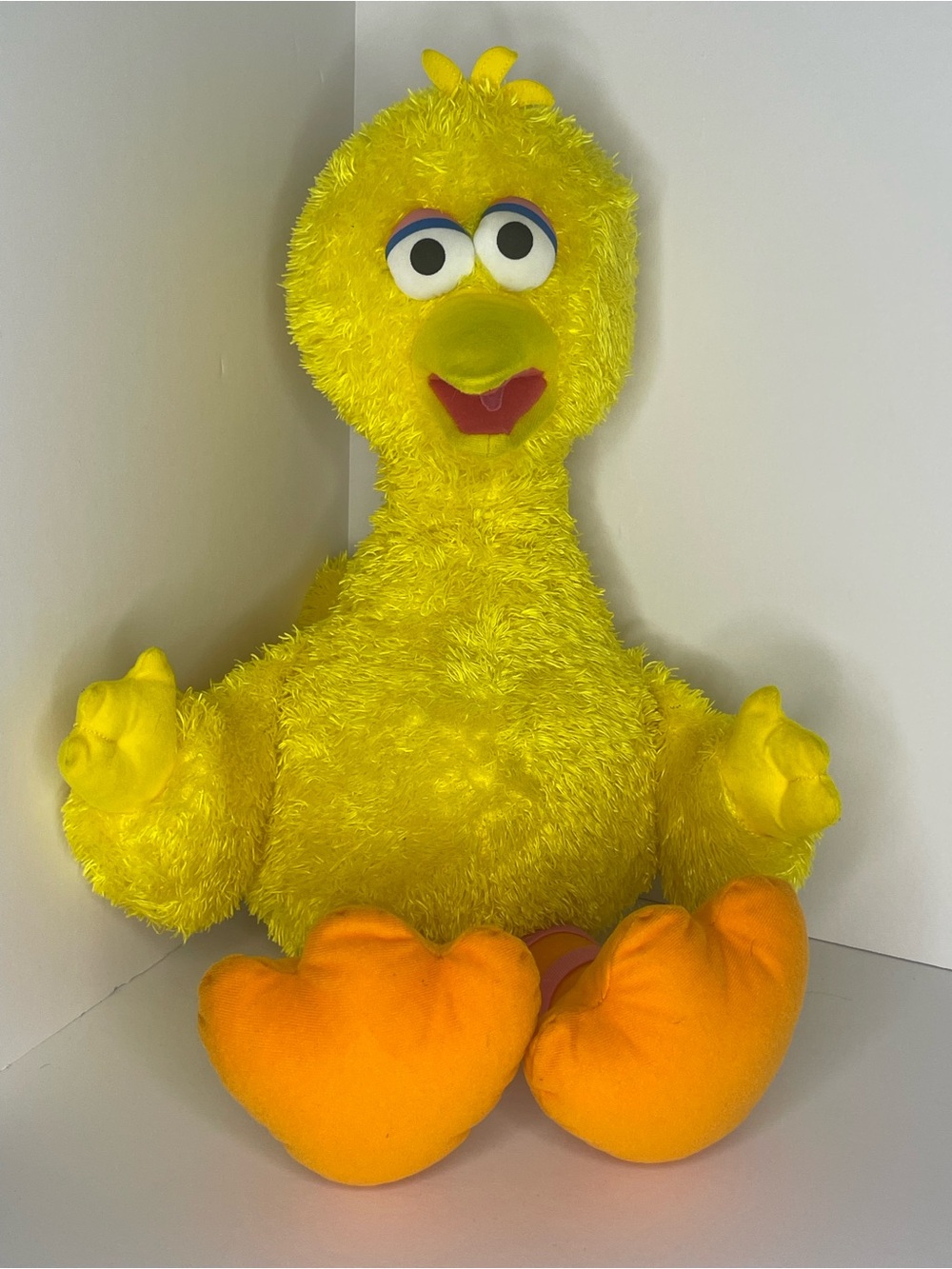 GUND Sesame Street Big Bird Plush Stuffed Animal 2010 14" Sitting